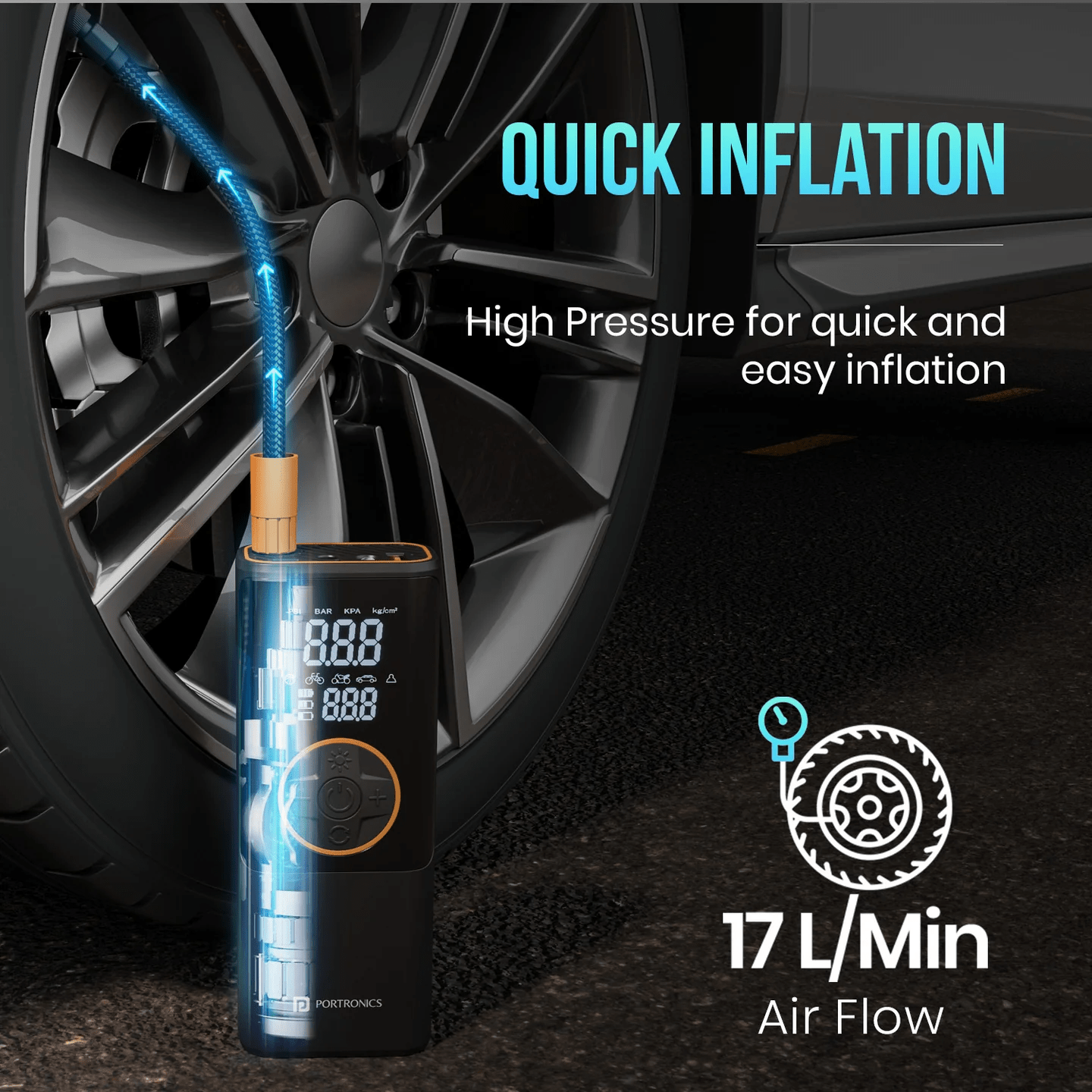 Vayu 4.0 Inflate Tyre - Image 4