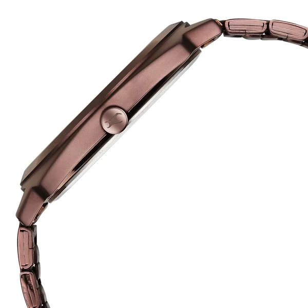 Groove Quartz Analog Black Dial Guys Stainless Steel Watch - Image 4