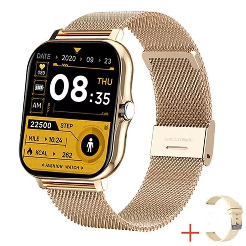 Smart Watch for Women Fitness Tracker: Gold Smart Watches for Women - Image 2