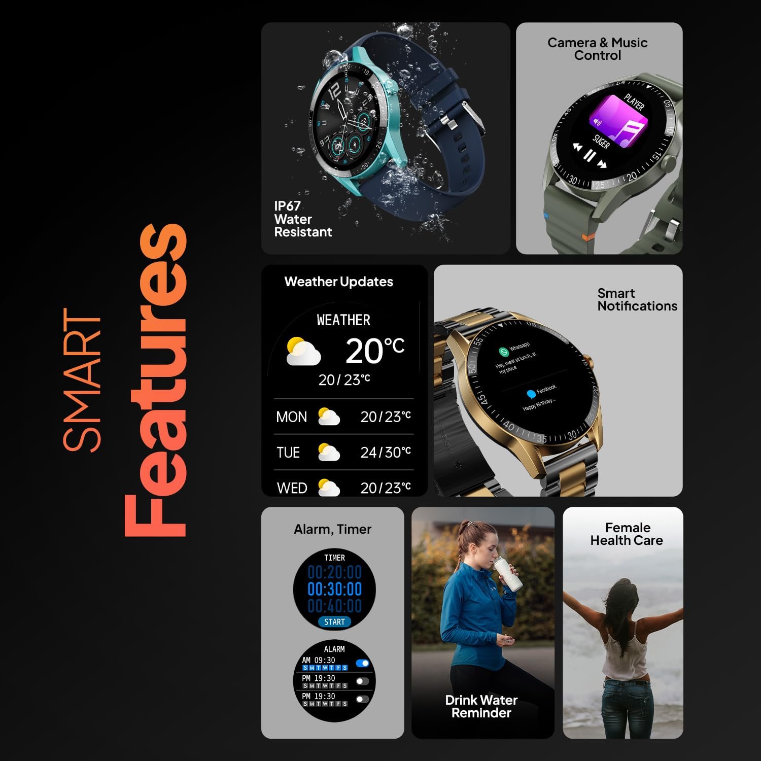 Fire-Boltt Talk Bluetooth Calling Smartwatch - Image 5