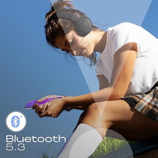 JBL Tune 520BT Wireless On Ear Headphones with Mic - Image 5