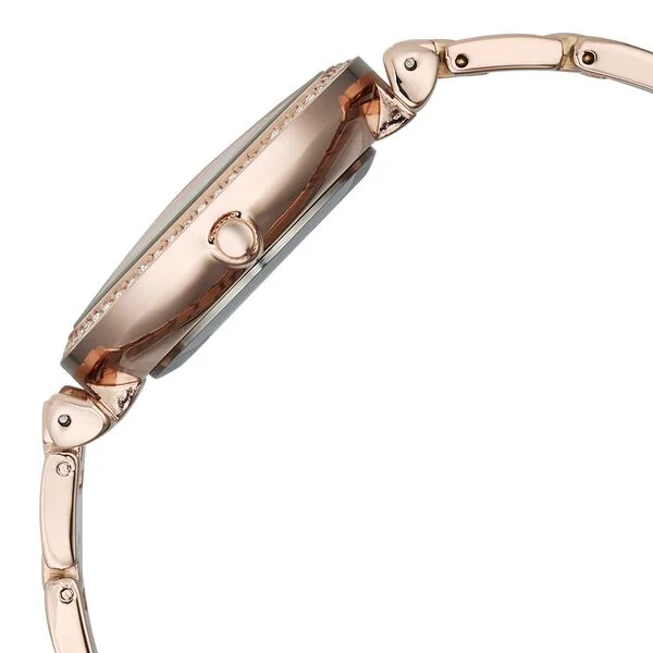 Vyb Diva By Fastrack Quartz Analog Rose Gold Dial Rose Gold Metal Strap Watch For Girls - Image 4