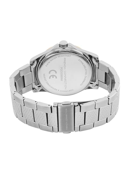 French Connection Analog Black Dial Men's Watch - Image 4