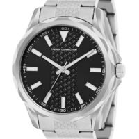 French Connection Analog Black Dial Men's Watch