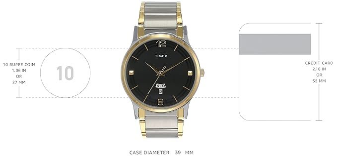 Classics Analog Watch for Men with Round Dial & Water Resistant