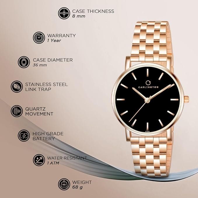 Carlington Iconic Analog Watches for Women - Image 2