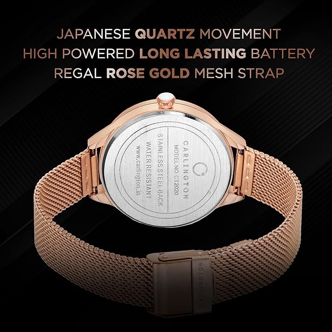 Carlington Big Dial Women’s Watch - Image 6