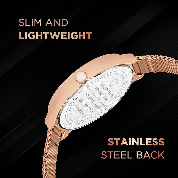 Carlington Big Dial Women’s Watch - Image 7
