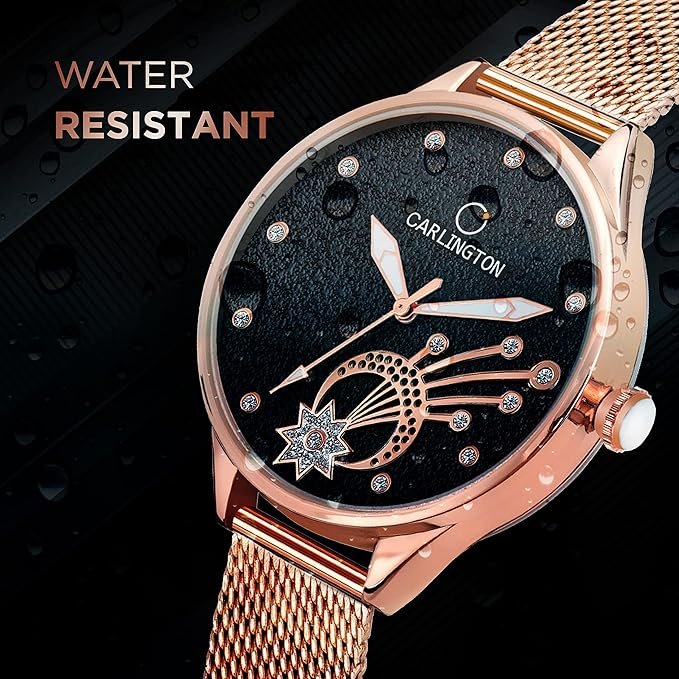 Carlington Big Dial Women’s Watch - Image 4